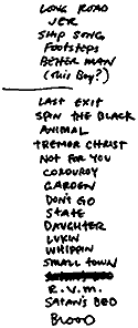 [setlist]