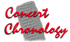 [Pearl Jam / Five Horizons Concert Chronology]